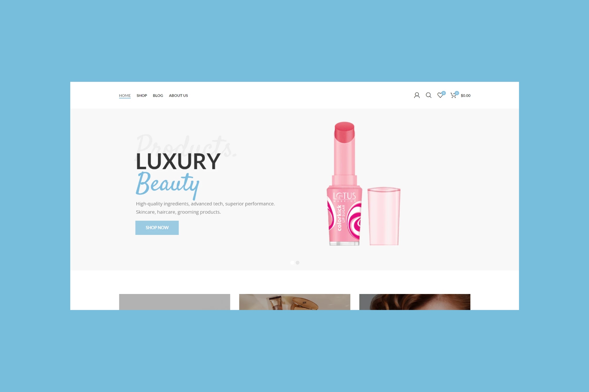 Beauty Website